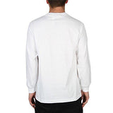 DIAMOND SUPPLY CO. MEN STONE CUT LS T SHIRT WHITE