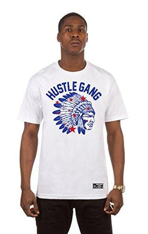 HUSTLE GANG PATROIT WHITE TSHIRT 2615218 4XL