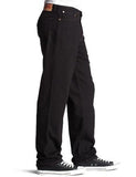 Levi 560 Comfort Fit Jean Black 36X32