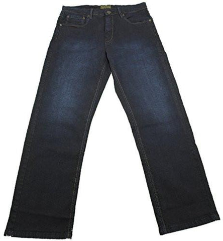 Urban Star Relaxed Fit Straight Leg Stretch 34X30 Dark Rinse
