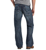 Silver Zac Relaxed Fit Straight Leg Medium Wash 36X32