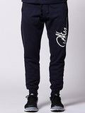 Signature Sweatpants Navy S Bottoms Sweatpants Navy