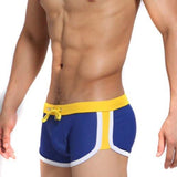 DAXIN NYLON TIE ROPE SPORT BOXER SHORTS SWIM TRUNKS BLUE XL