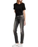 Straight Leg Jean Wash Black Top 31 32L