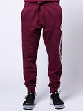 Big R Script Sweatpants Burgundy S Bottoms Sweatpants Burgundy