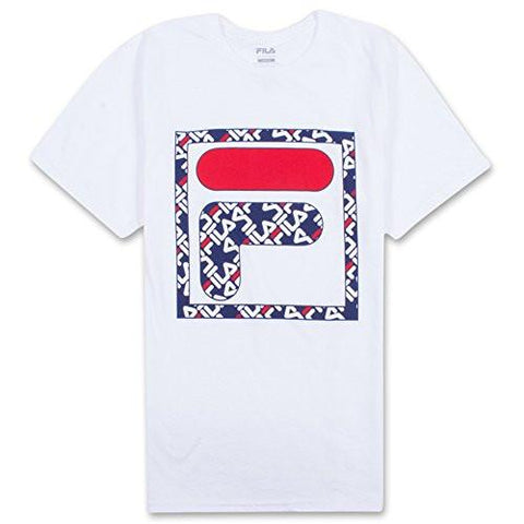 FILA F LOGO MONO TSHIRT WHITE 3XL