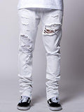 Teddy Tapered White 31 Bottoms Denim White