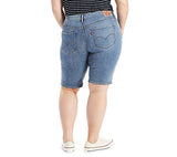 Levi Plus Size Shaping Bermuda Short Morning Song 38 Us 18