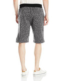Basic Fleece Shorts Marled Black Large