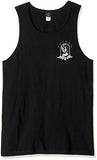 Mixed Tank Top Black Large
