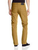 Twill Pants Long Destructed Ripped And Repaired In Solid Colors Caramel 34X34