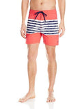 Sand Stripe Swim Trunks Orange Pop32