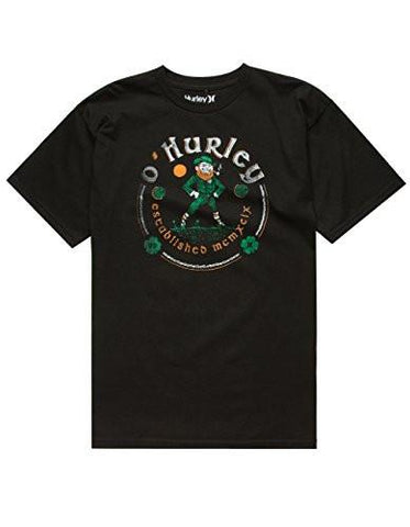 HURLEY Luck All Over TShirt Black Medium
