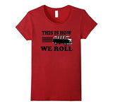 Van Shirt Vandwelling Awesome Vintage TShirt Small Cranberry