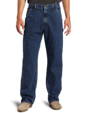 Carhartt Washed Denim Original Fit Work Dungaree B13Deepstone36 X 34