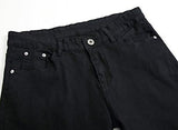 Black Skinny Slim Fit Stretch Straight Leg Fashion Pants