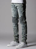 Winston Skinny Moto Acid 30 Bottoms Denim Acid