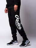 Big R Script Sweatpants Black M Bottoms Sweatpants Black