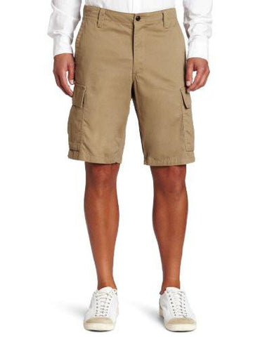 Cargo Flatfront Short British Khaki 33W