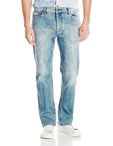 Straight Leg Jean Avion Blue Wash Avion Blue 38W 32L