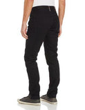 Fury Tapered Leg Raw Selvedge Jean In Black Black 40