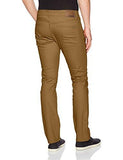 Vorta 5 Pocket Slub Slim Fit Pant Mud 32