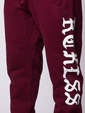 Anglian Sweatpants Burgundy M Bottoms Sweatpants Burgundy