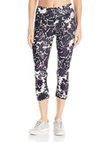 Active Crop Pant Print Floral Stamp XSmall