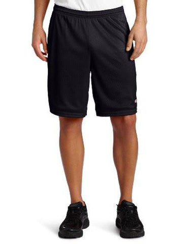 Long Mesh Short With Pocketsblacklarge