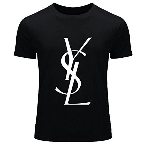 YSL Yves Saint Laurent Printed Short Sleeve tops t shirts