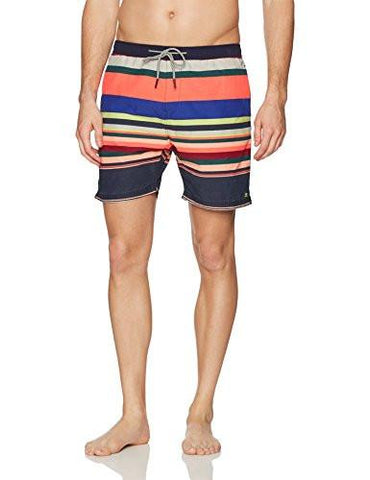 Scotch & Soda Medium Length Colourful Swim Short In nylon Quality Combo A Small