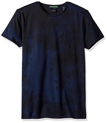 Scotch & Soda TieDyed Crewneck Tee in Melange Jersey Quality Combo C Medium
