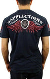 Affliction Thunderfoot TShirt M Black
