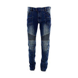 Moto Jean Medium Blue