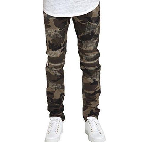 Andre Pants In Camo Size 38