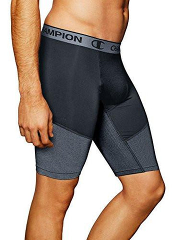 Powerflex Compression Short 9 Inch Stealthstormy Night Medium