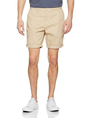 Scotch & Soda Chino Short In Pima Quality Sand 33