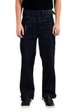 Belted Denim Casual Pants Us 32 It 48