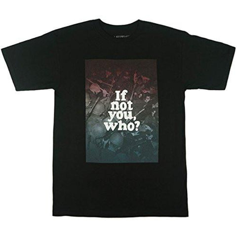US VERSUS THEM IF NOT YOU SHORTSLEEVE SHIRT MEDIUM BLACK