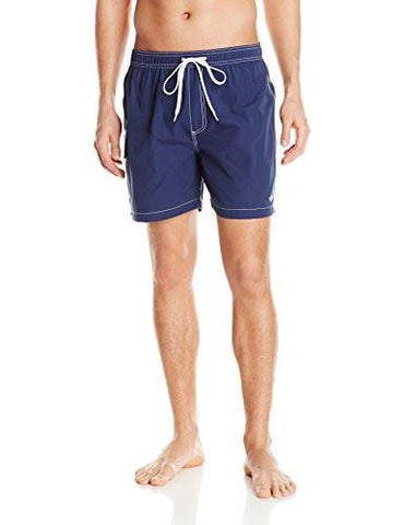 Solid Cargo Swim Trunk Blue Medium