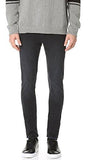 Men Tight Distort Blue 34
