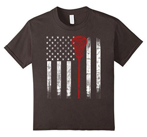 child Lacrosse Flag Tshirt 12 Asphalt