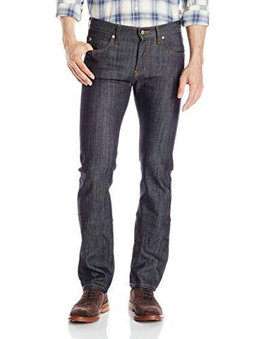 Naked & Famous Denim Deep Skinny Guy Dry Indigo Slub 32