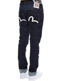 Stretch Skinny Fit Patch Work Ecru Seagull Selvedge Denim