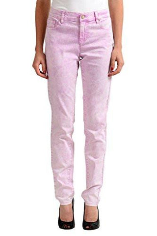 Pink Straight Leg Denim Us 8 It 44;