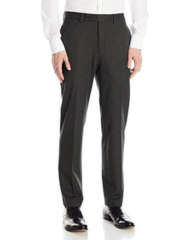 Modern Fit Flex Stretch Suit Separate Pant Black Pindot 36Wx32L