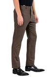 Slim Brown Casual Pants Us 32 It 48
