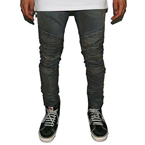 The Reign Vintage Moto Biker Denim Size 30 X 32
