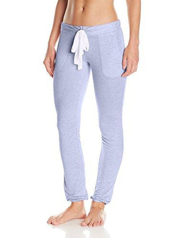 French Terry Pant Blue Iris Heather Small