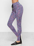 Tights Long Workout Legging Yoga Pant Large Purple